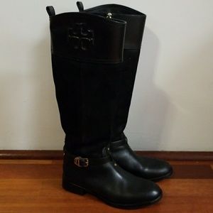 Tory Burch leather boots